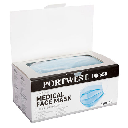 Portwest Medizinische Maske, 50 Stk.